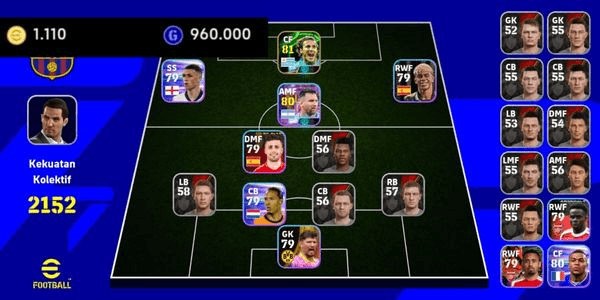 Gambar Product Android gold coin hoard account 1100+ has epic Forlan DB DLL many training items