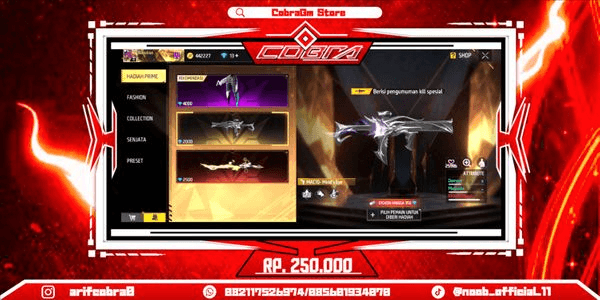 Gambar Product Gift Prime | Weapon Mac10-Mind's Eye