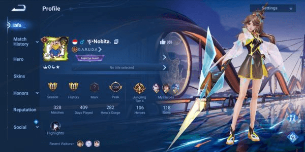 Gambar Product AKUN HOK SANGAT GG FULL GARANSI