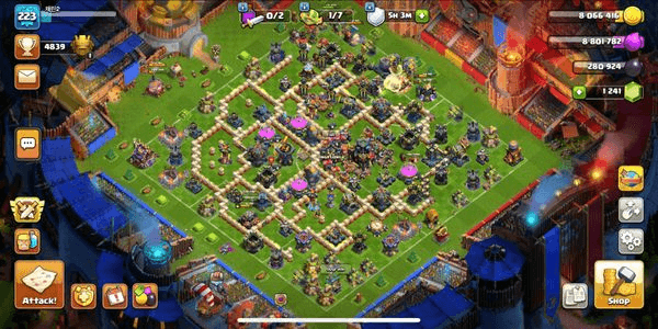 Gambar Product Town Hall 17 MAX | HERO FULL MAX | SET SKIN AND HALLAND BALL BACKGROUND | DEFENSE GG FULL MAX | GEAR EPIC 3 MAX, OTHERS HIGH LEVEL | GG ACCOUNT READY FOR WAR