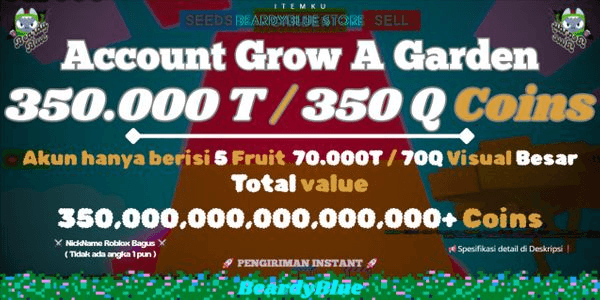 Gambar Product Account Grow A Garden | Instant Delivery #1