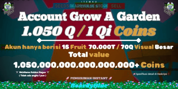 Gambar Product Account Grow A Garden | Instant Delivery #3