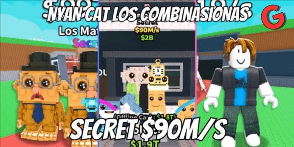 Gambar Product Nyan Cat - Los Combinasionas 90M/s [Rare Secret]