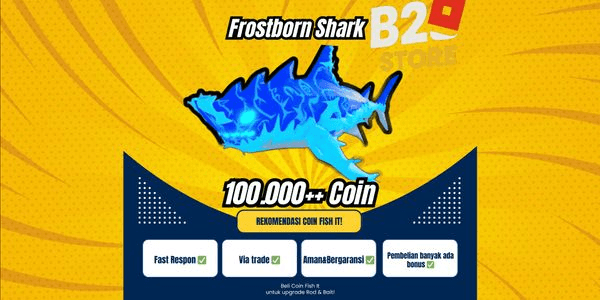 Gambar Product FISH IT - Frostborn Shark