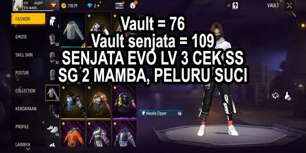 Gambar Product #7 FREEFIRE ACCOUNT AS PER IMAGE