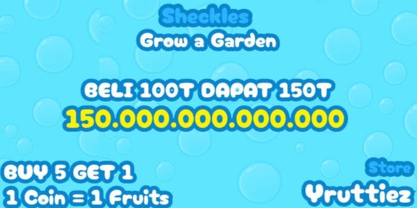 Gambar Product 50T Sheckles | Grow a Garden