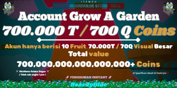 Gambar Product Account Grow A Garden | Instant Delivery #2
