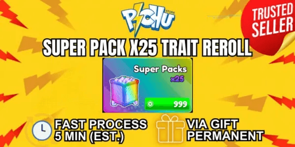 Super Pack 25 Trait Reroll - ARX [999R]