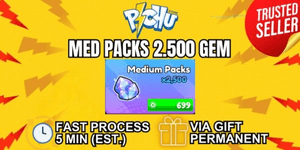Medium Packs 2500 Gem - ARX [699R]