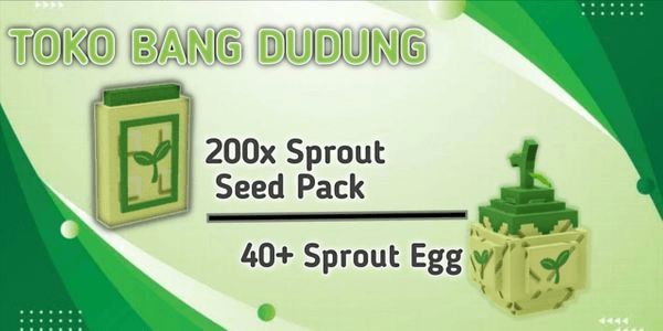 Gambar Product Account Starter With 200x Sprout Pack + 40+ Sprout Egg + 50T++ (100% Trusted And Guaranted)