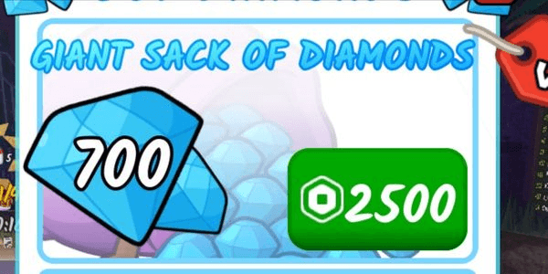 Gambar Product Giant Sack Of Diamonds - 99 Nights In The Forest