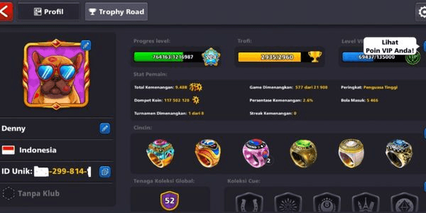 Gambar Product 18 Legendary Cue Login Miniclip 