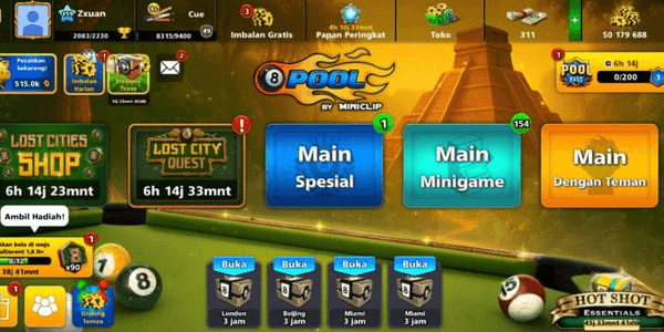 Gambar Product 12 Legendary Cue Login Miniclip