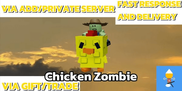 Gambar Product Chicken Zombie (Chicken Jockey) Grow A Garden