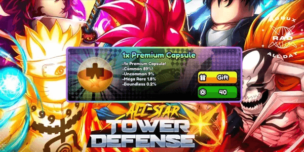 1x Premium Capsule - All Star Tower Defense X