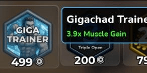 Gambar Product Gigachad Trainer