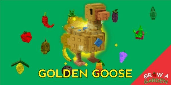 Gambar Product Golden Goose - Grow A Garden