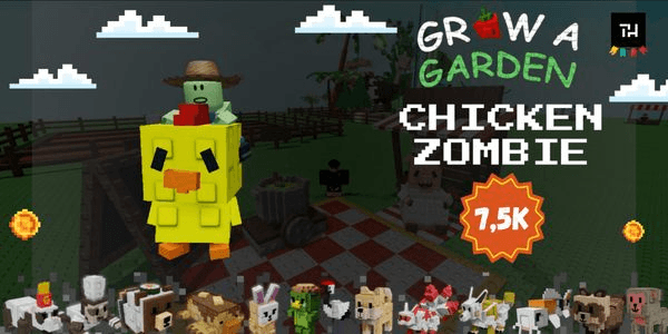 Gambar Product CHICKEN ZOMBIE GROW A GARDEN