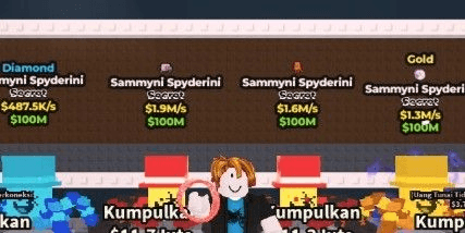 Gambar Product SAMMYNI SPYDERINI (SECRET) - STEAL A BRAINROT
