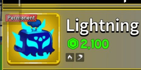Gambar Product Lightning (Permanent)