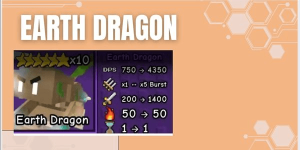Gambar Product Exclusive Earth Dragon | Garden Tower Defense