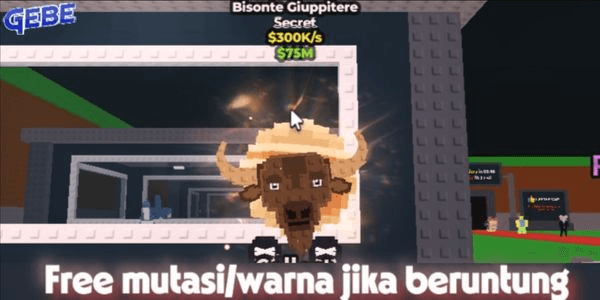 Gambar Product Bisonte Giuppitere (Secret) | Steal A Brainrot