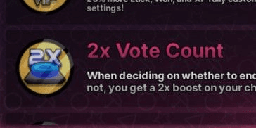 Gambar Product 2x Vote Count