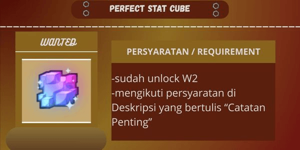 Gambar Product Perfect Stat Cube