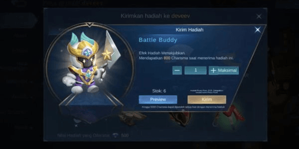 Gambar Product Battle Buddy [ Gift ]