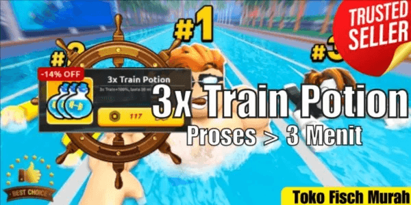 3x Train Potion