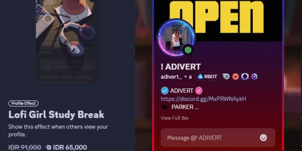 Gambar Product Discord Decoration 65.000