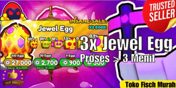 Gambar Product 3x Jewel Egg