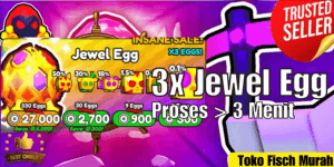 3x Jewel Egg