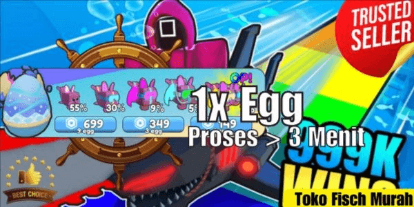 Gambar Product 1x Blue Egg