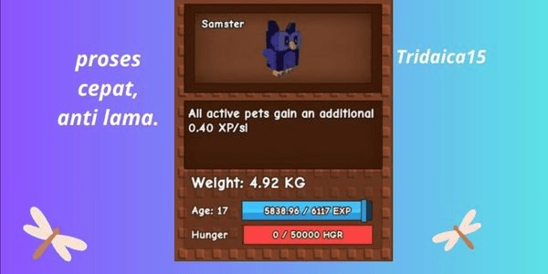 Gambar Product Night Owl Pet [LEGENDARY] - Grow A Garden