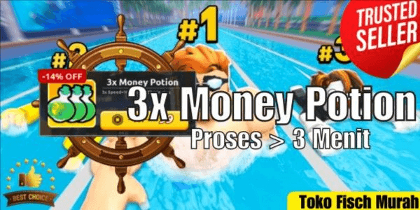 Gambar Product 3x Money Potion