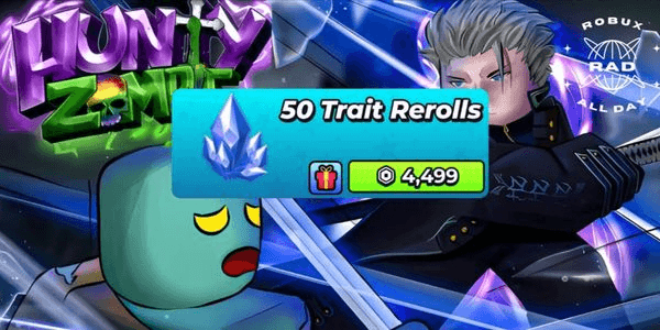 Gambar Product 50 Trait Rerolls - Hunty Zombie
