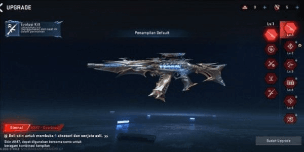 Gambar Product Akun Blood Strike, Starter Eternal AK47