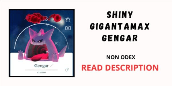 Gambar Product Gengar Shiny (Gigantamax)