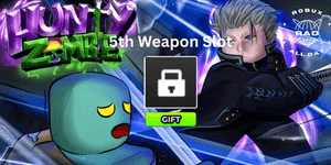 5° slot arma - Hunty Zombie