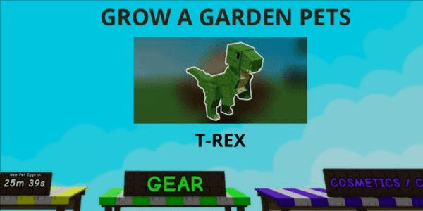 Gambar Product T-Rex - Grow A Garden
