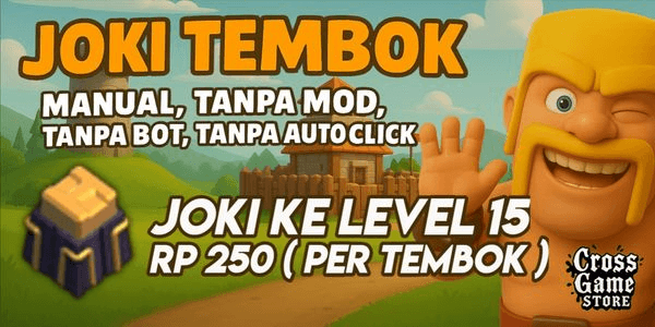 Gambar Product Boost Wall to Level 15 (Read Description Before Buying)