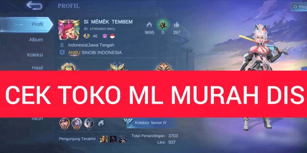 Gambar Product CHEAP MOBILE LEGENDS ACCOUNT