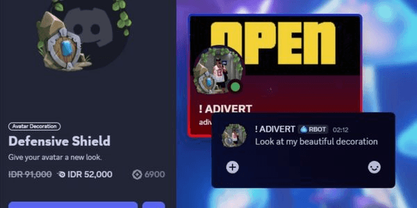 Gambar Product Discord Decoration 52.000