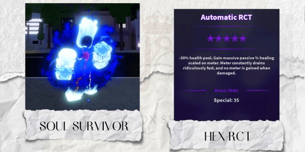 Gambar Product Hex RCT Soul Survivor | Mythic Trait - A Universal Time (AUT)