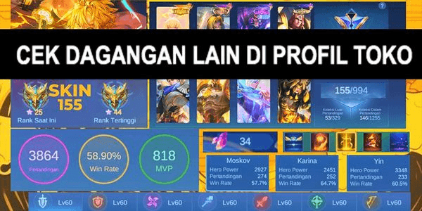 Gambar Product #102 CHEAP MOBILE LEGENDS ACCOUNT