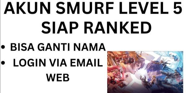 Gambar Product LEVEL 5 SMURF ACCOUNT READY FOR RANKED
