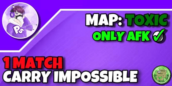 Gambar Product Joki/Carry 1 Match Toxic Mode Impossible