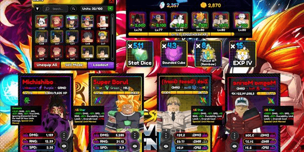 Gambar Product Akun 4 All Star Trait + Unbound Kokushibo - All Star Tower Defense X