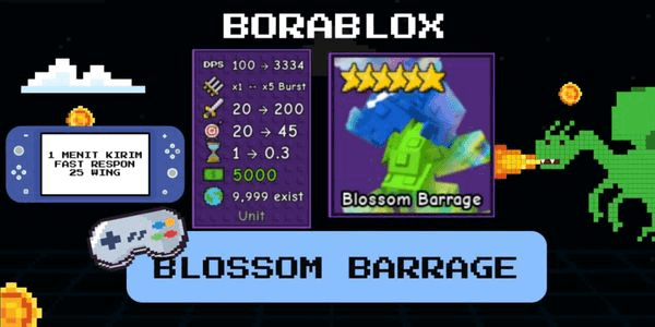 Gambar Product BLOSSOM BARRAGE (6 STAR) -Garden Tower Defense